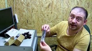 кадр из моего видео про фонарь SP40