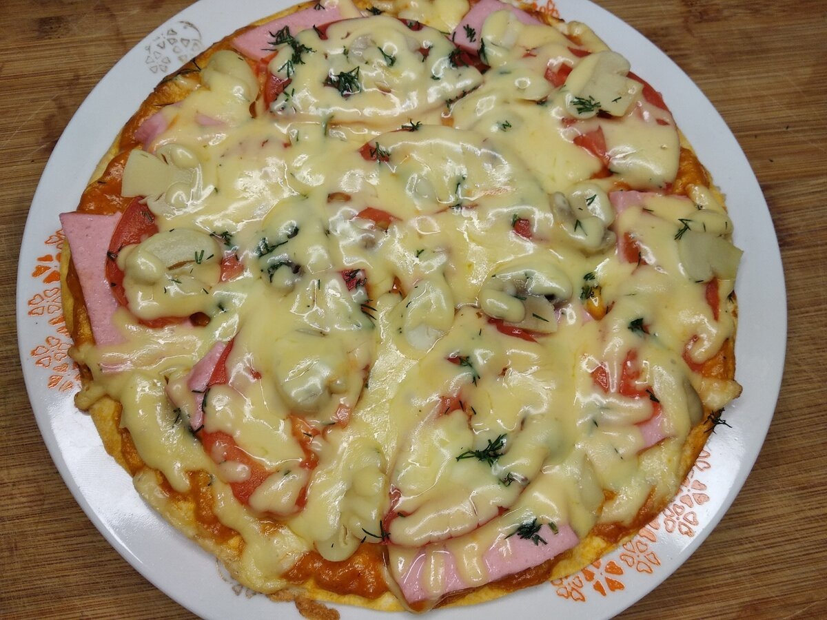 Быстрая пицца за 15 минут.