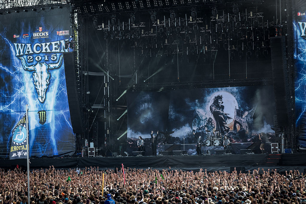 Концерт на Wacken Open Air в 2015. Каждое их выступление – шоу.