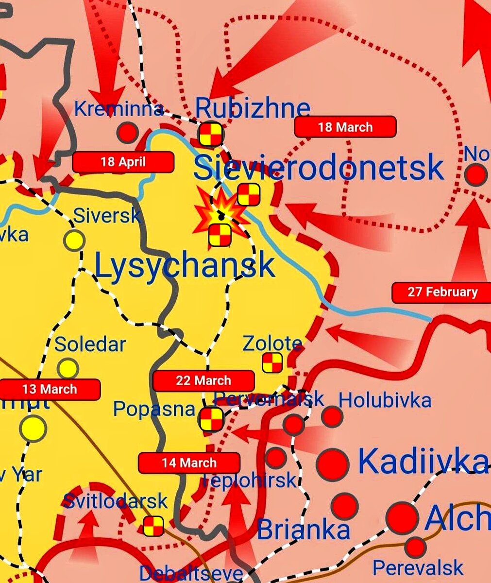 К вечеру, 7 мая, по всем канала пролетела новость об освобождении Опасной. ВФУ "отступают" к Славянску. 
