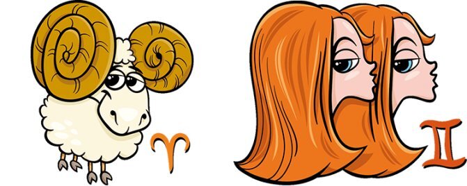 Овен+Близнецы совместимость