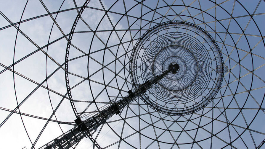 Шуховская башня на Шаболовке в городе Москва