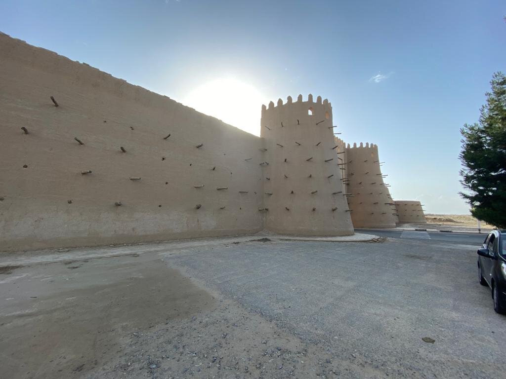 Так выглядит отреставрированная часть крепости Цитадель Арк в Бухаре, Узбекистан