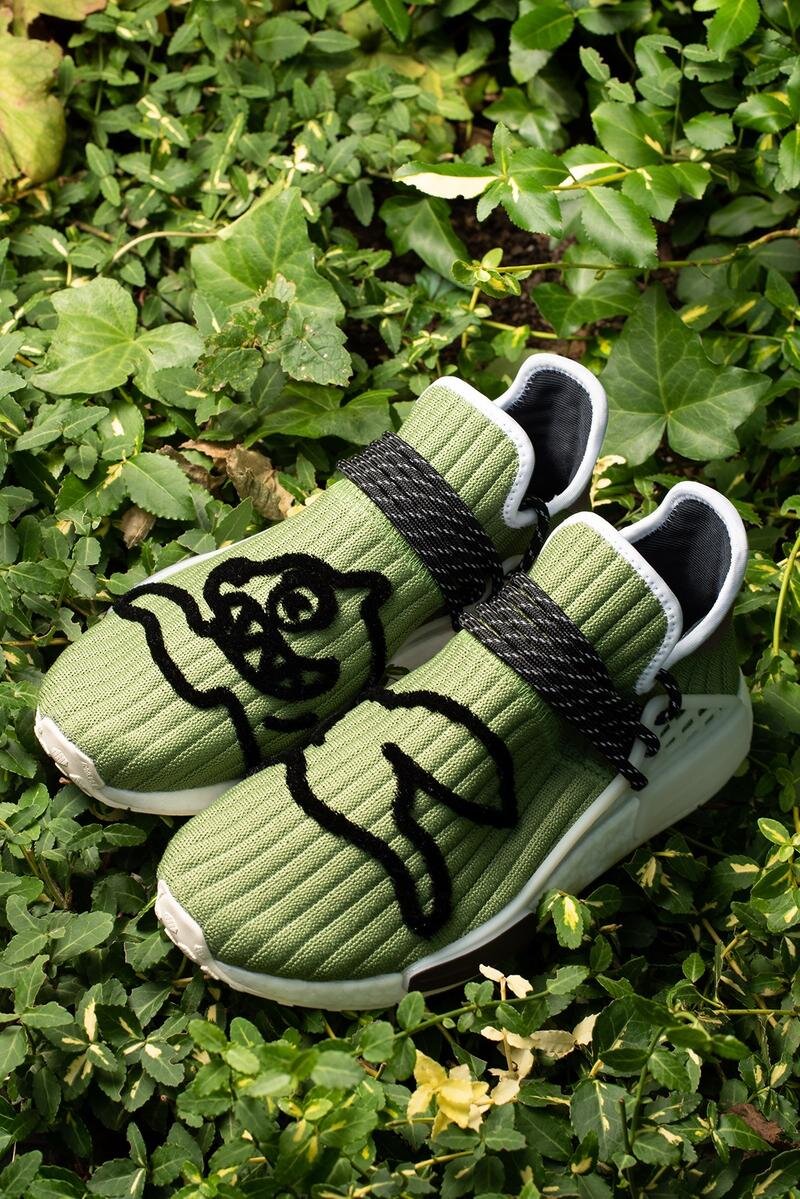 adidas Originals x Pharrell Williams x Billionaire Boys Club HU NMD Running Dog Sneakers world