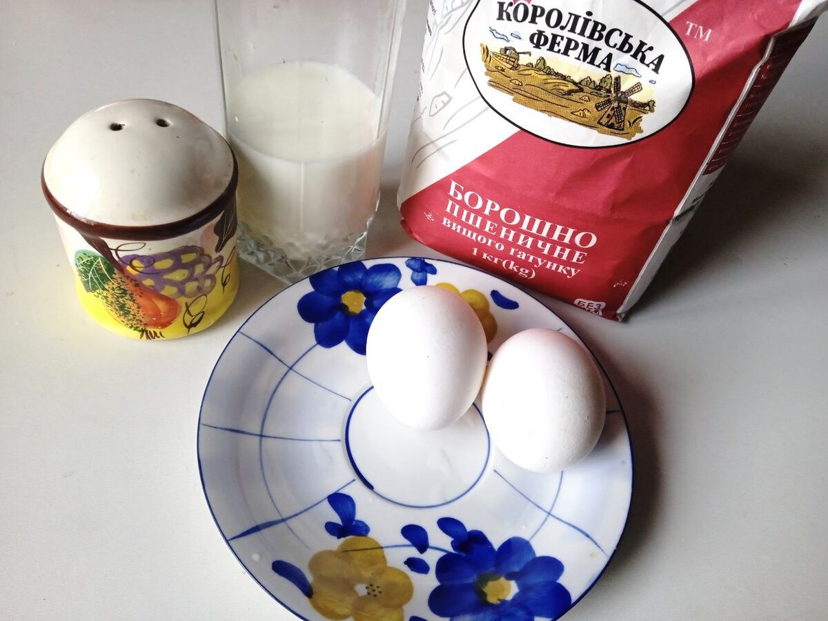 Омлет с молоком на сковороде, пошаговый рецепт с фото