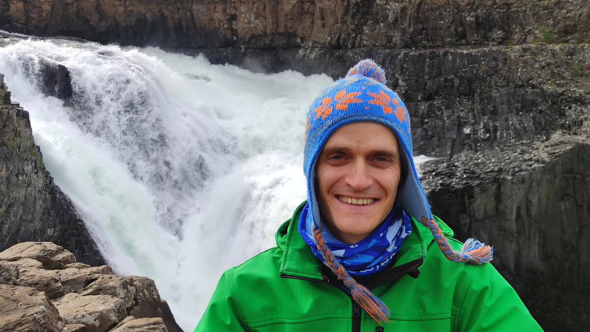 на Иркининдинском водопаде