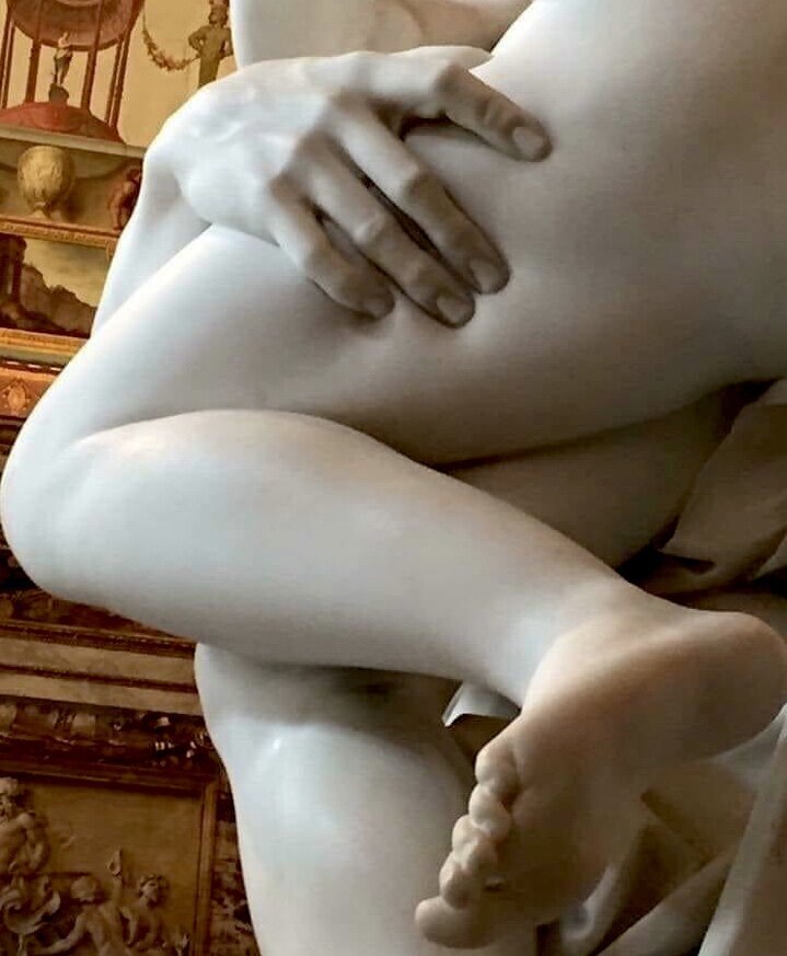 Галерея Боргезе. Похищение Прозерпины, 1621—1622 (мрамор!). Джованни Лоренцо Бернини 