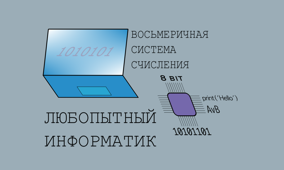 8️⃣ Восьмеричная система счисления | Любопытный информатик | Дзен