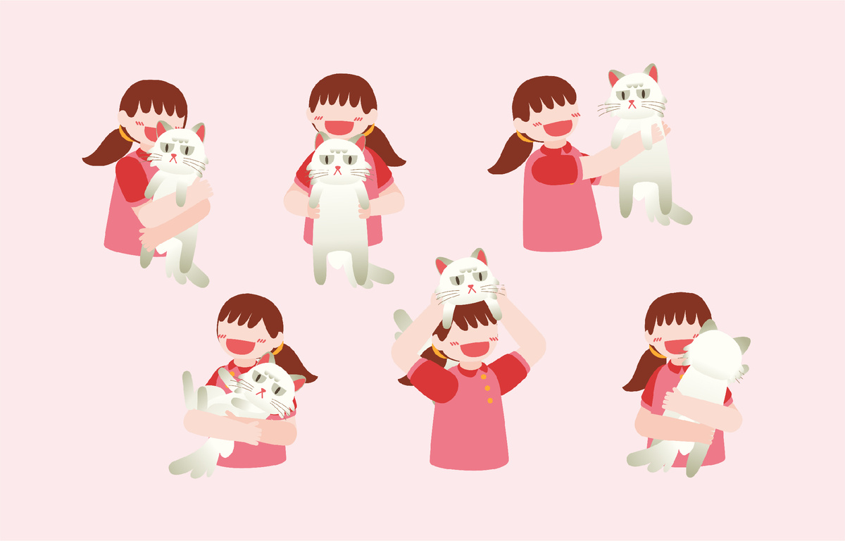 <a href="https://ru.freepik.com/free-vector/bundle-of-lovely-girls-and-her-cat-set-of-portraits-of-adorable-pet-owner-and-cute-domestic-animal_13330308.htm#page=3&query=%D0%B4%D0%B5%D1%82%D0%B8%20%D0%B8%20%D0%BA%D0%BE%D1%82&position=30&from_view=search">Изображение от jcomp</a> на Freepik