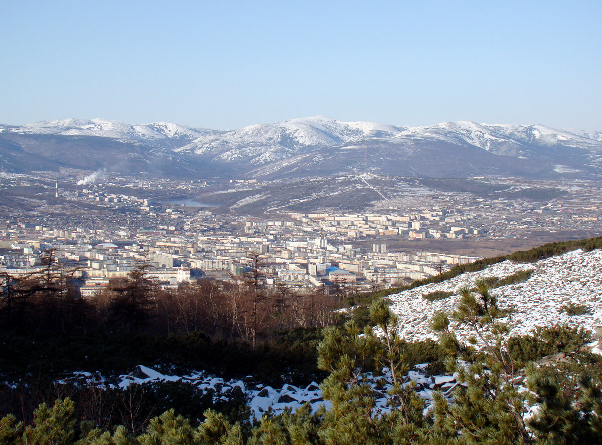 Магадан. Лицензия Creative Commons