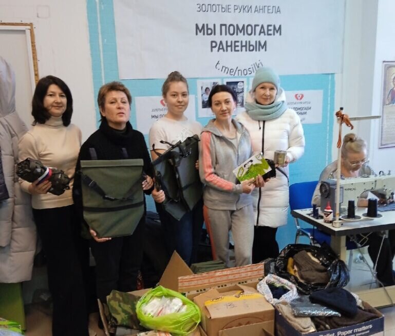    Волонтеры Оренбургской области собрали носилки, теплые вещи и продукты для артиллеристов Кристина Просвиркина