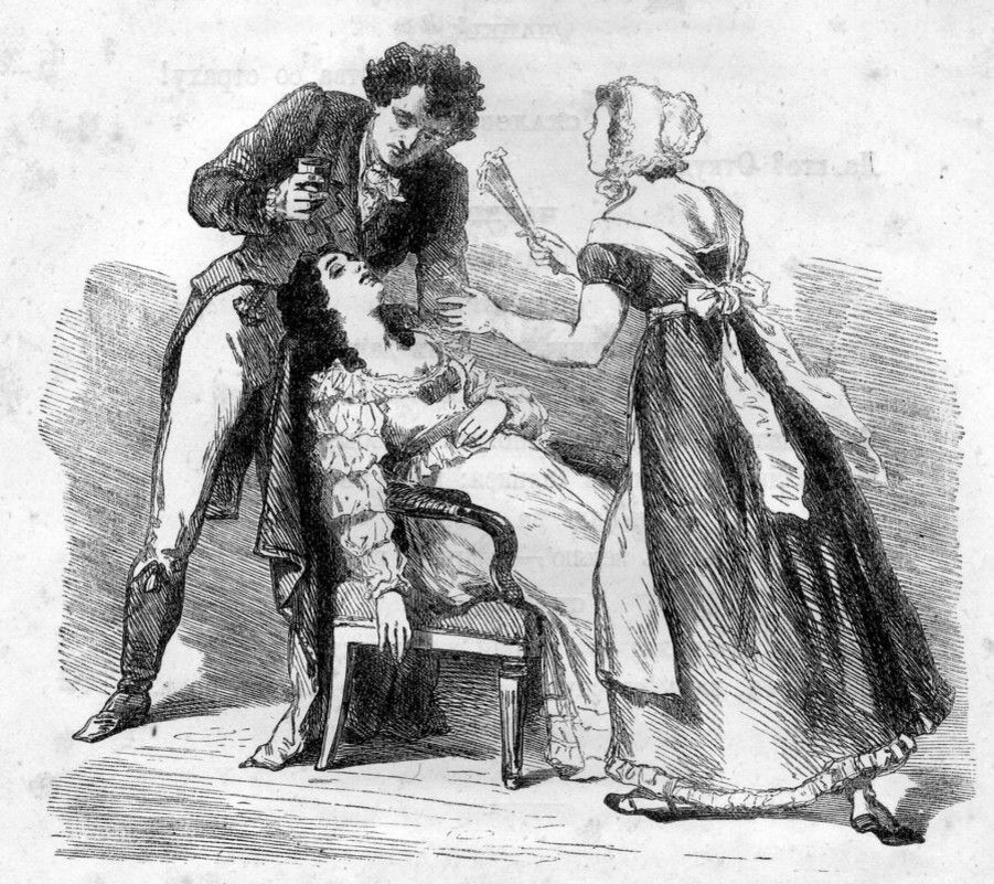 Обморок Софьи почти натуральный.