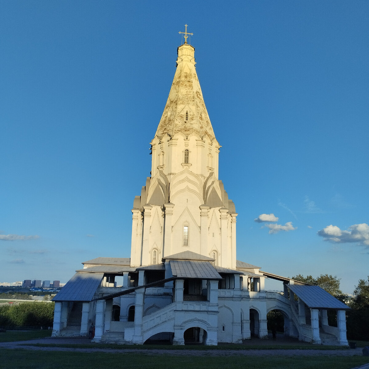 Храм Вознесения Господня в Коломенском музее заповеднике, Москва. 