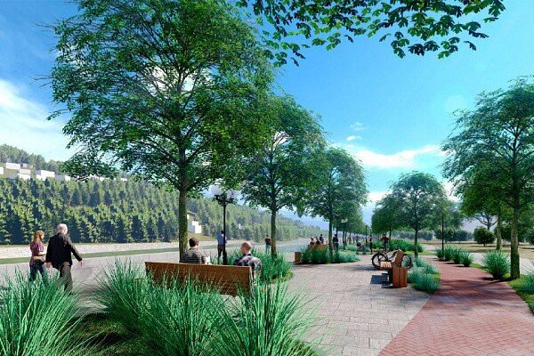 До конца года в Сочи благоустроят набережную реки Псезуапсе.