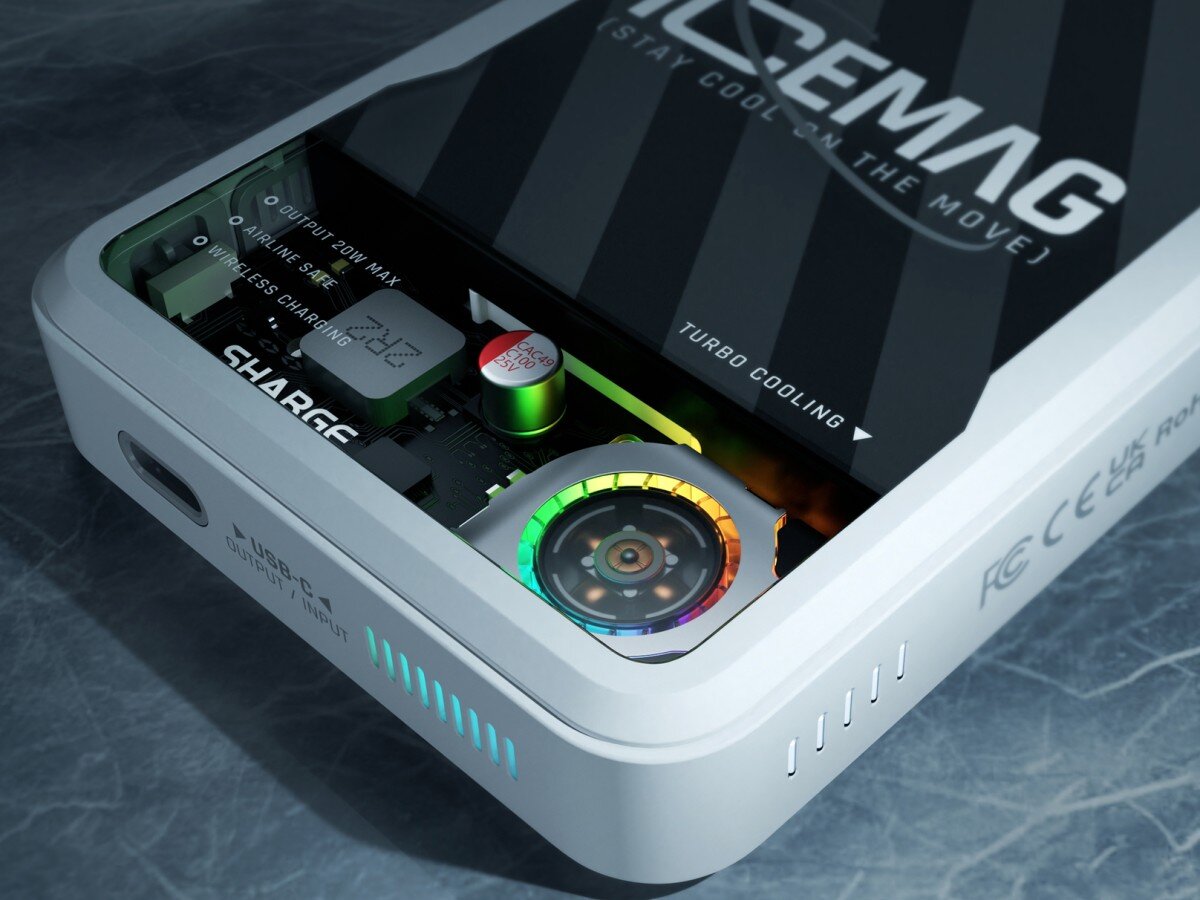    Sharge IceMag — пауэрбанк с активным охлаждением за $50