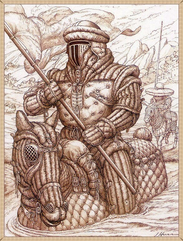 © Клиффорд Джадсон Хасс (Clifford Judson Huss). Дон-Кихот