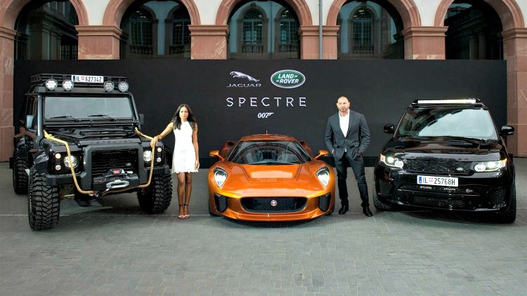 Ленд Ровер - Ягуар - Джеймс Бонд - Призрак 