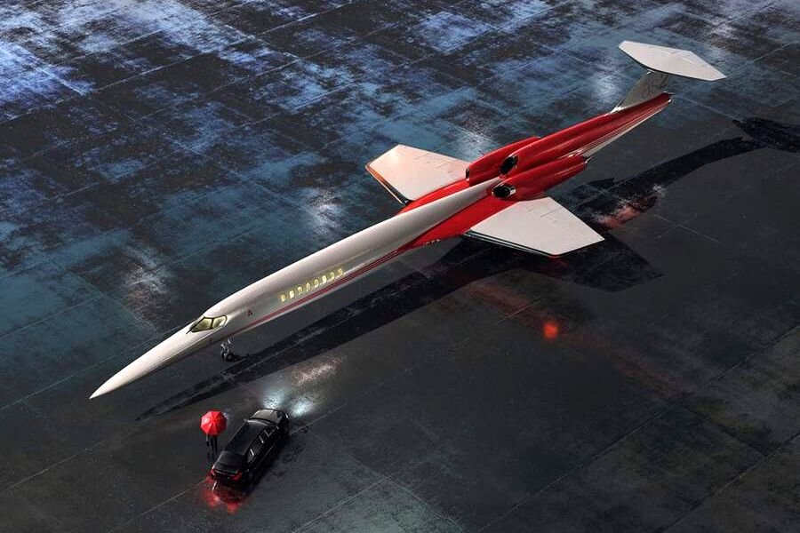 Проект 12-местного сверхзвукового самолёта AS2 компании Aerion