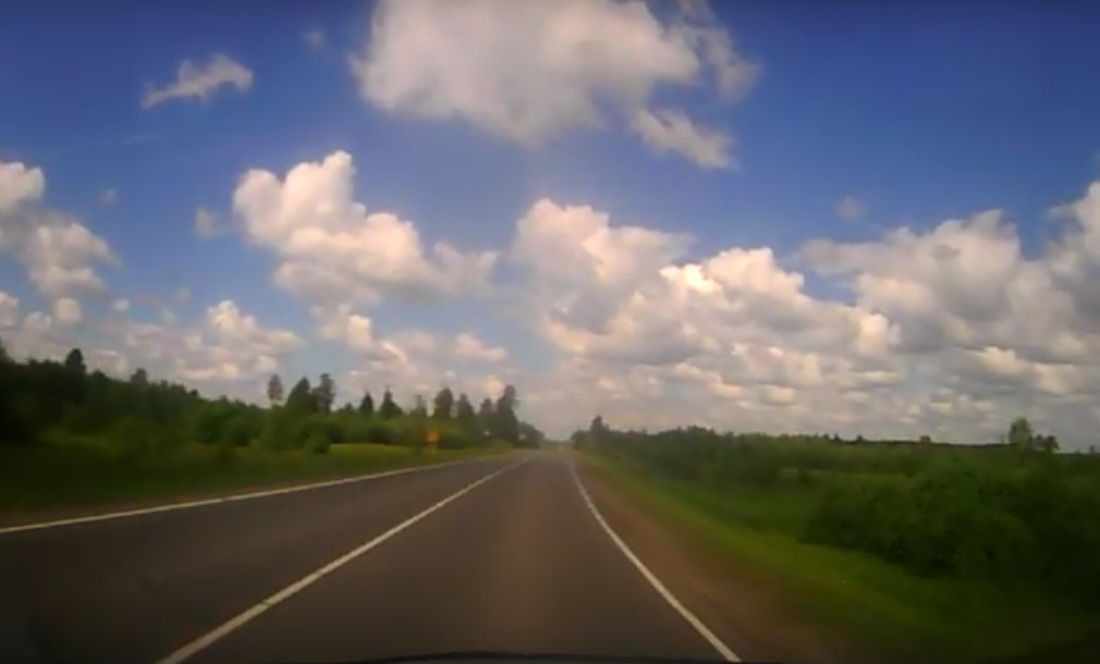 где-то в дороге