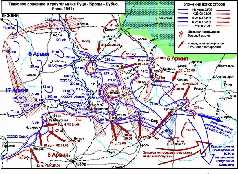 Брестская операция карта