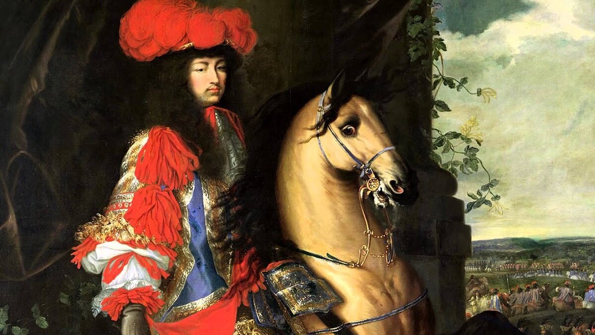  Portrait of Louis XIV - Charles Le Brun