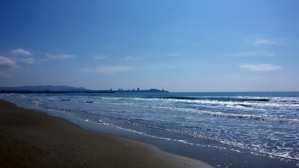 Пустые зимние пляжи