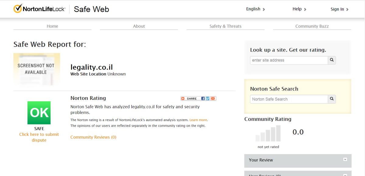 http://safeweb.norton.com/report/show?url=legality.co.il