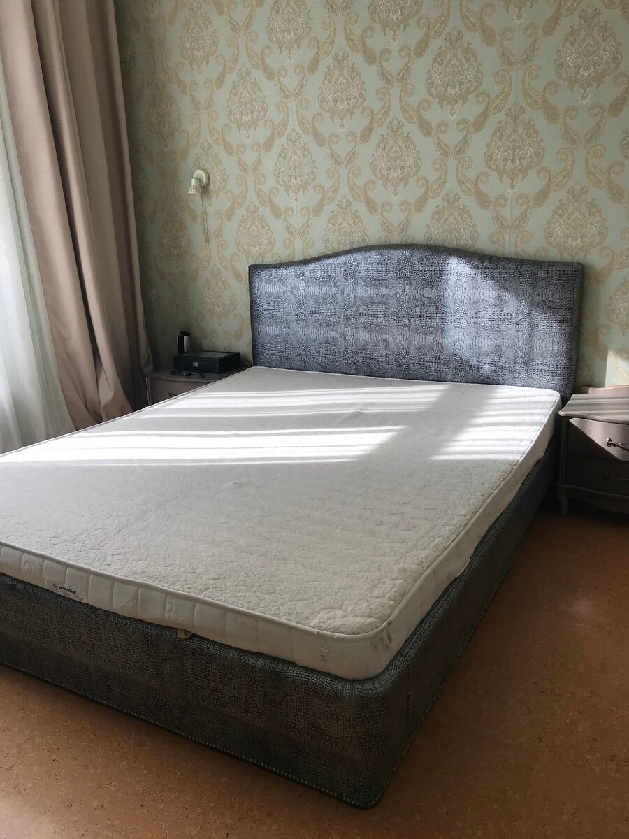 Кровать после переделки