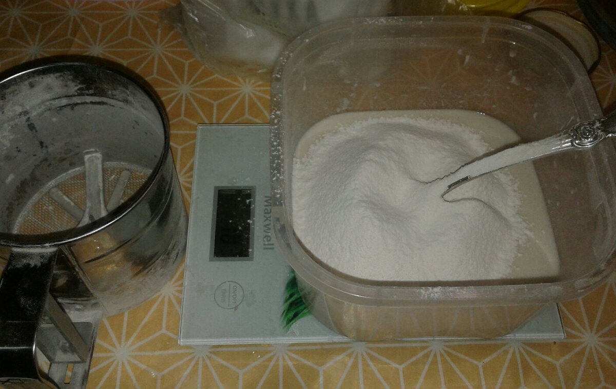 100 грамм муки
