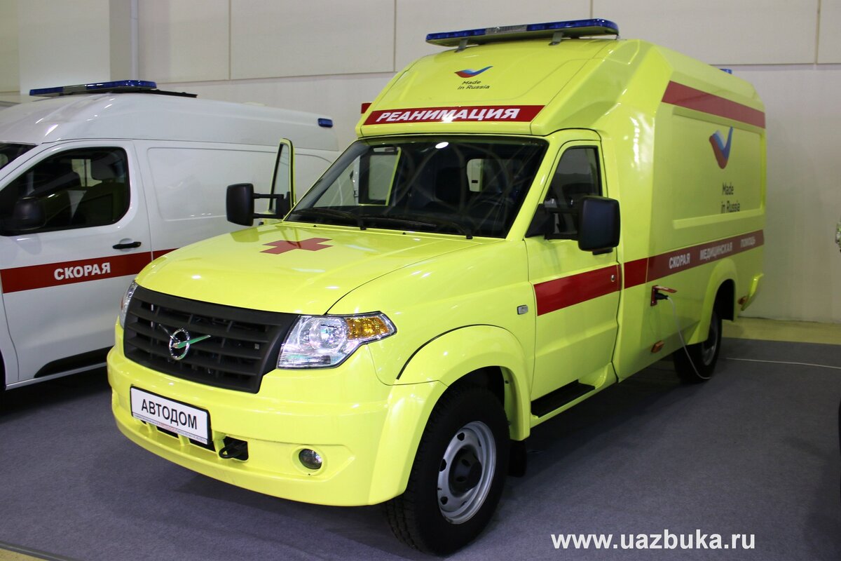 УАЗ ПРОФИ в качестве Реанимобиля