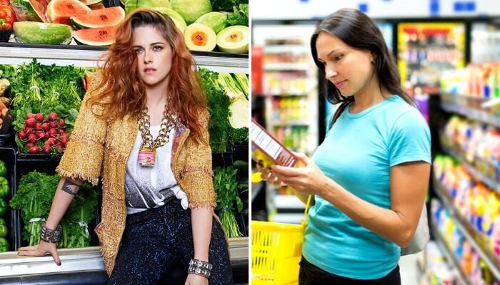 Неудачные вещи для продуктового шопинга.