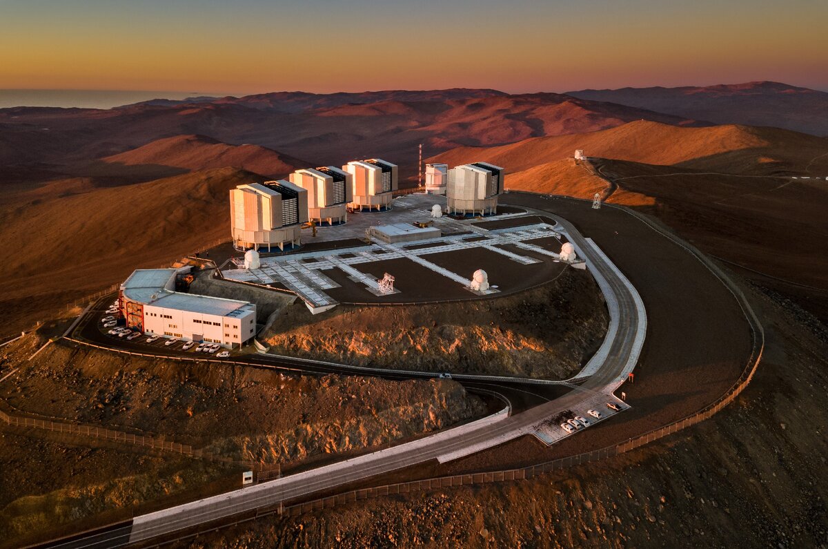 VLT (Очень большого телескопа — Very Large Telescope), с помощью которого проводились исследования.