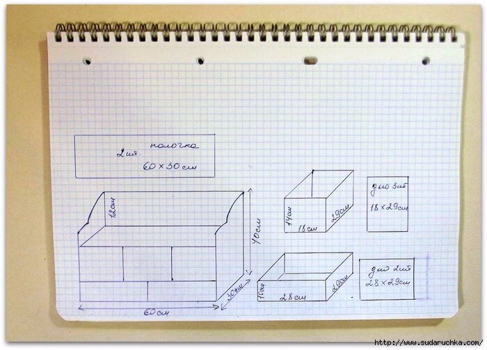 КОМОД ИЗ КАРТОНА СВОИМИ РУКАМИ. Обсуждение на LiveInternet - Российский Сервис Онлайн-Дневников