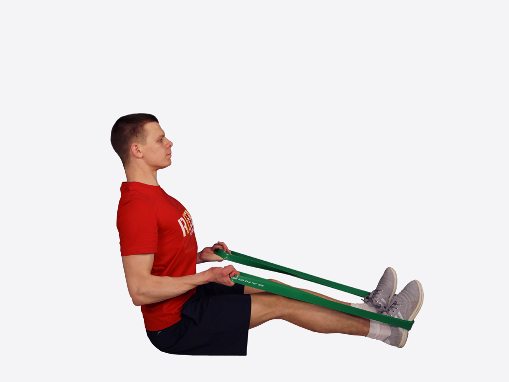 Эластичный мужчина. Эспандер универсальный Торнео упражнения для спины. Тренировка на спину с резинкой. Упражнения с резинкой для спины. Тяга с резинкой на спину.