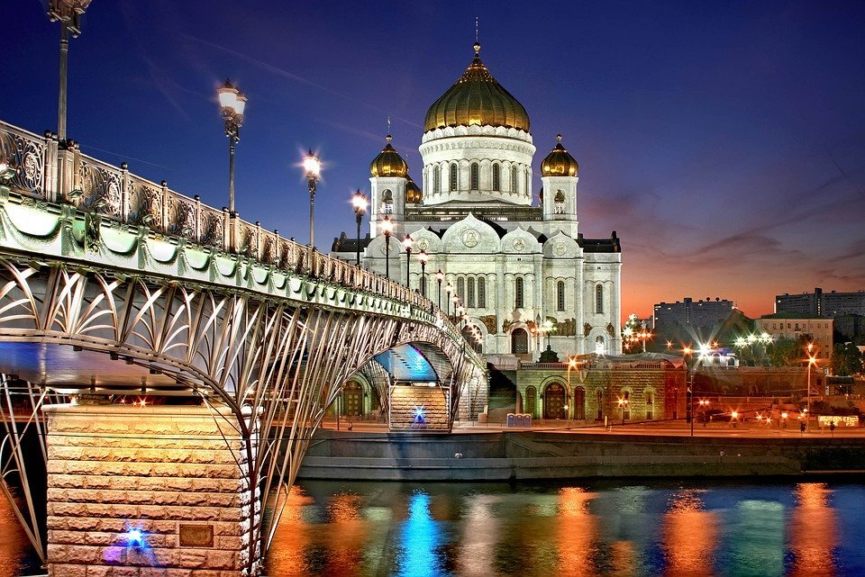 Храм Христа Спасителя в Москве (источник: https://pixabay.com/)