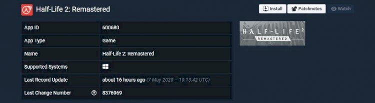 Half-Life 2: Remastered - STEAM Screenshot