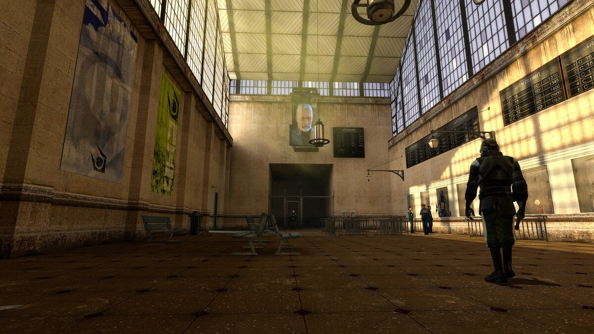 2. Half-Life 2 -культовая игра в которой вам предстоит вооружившись ломом и парочкой винтовок остреливать инопланетных захватчиков.