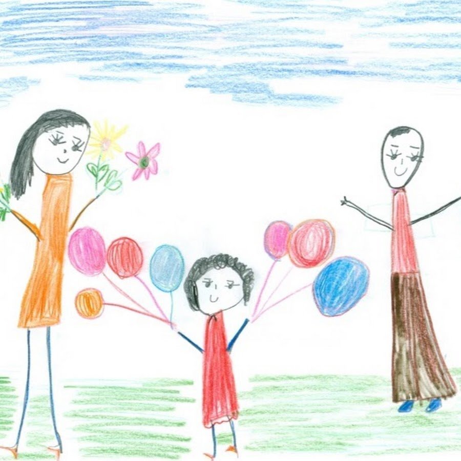 Папа, мама, я