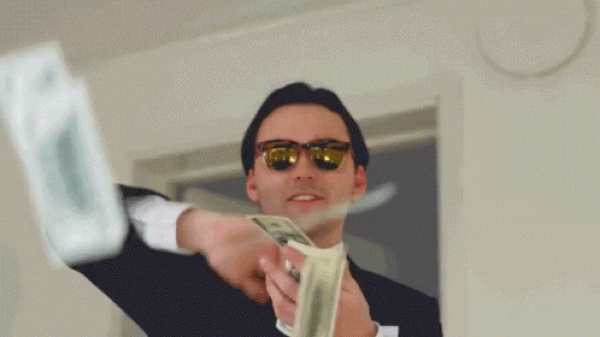 Make It Rain Money GIF 