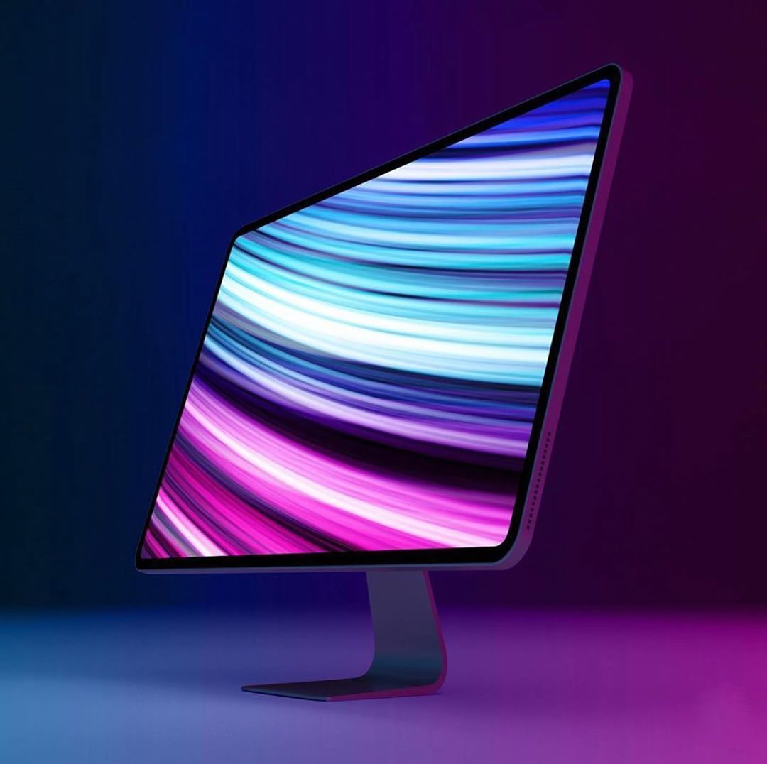 Новый iMac 2020 возможный дизайн