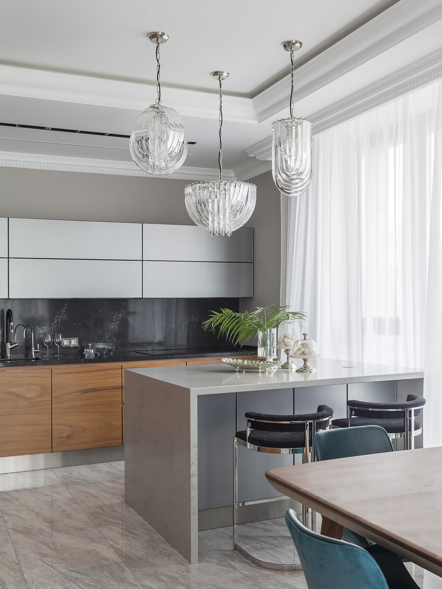 Кухня — Nika шпон Орех американский мат.