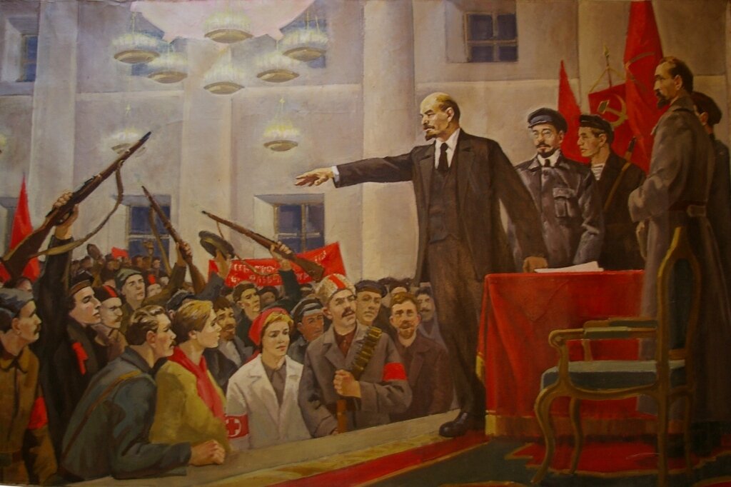 Ленин во время революции