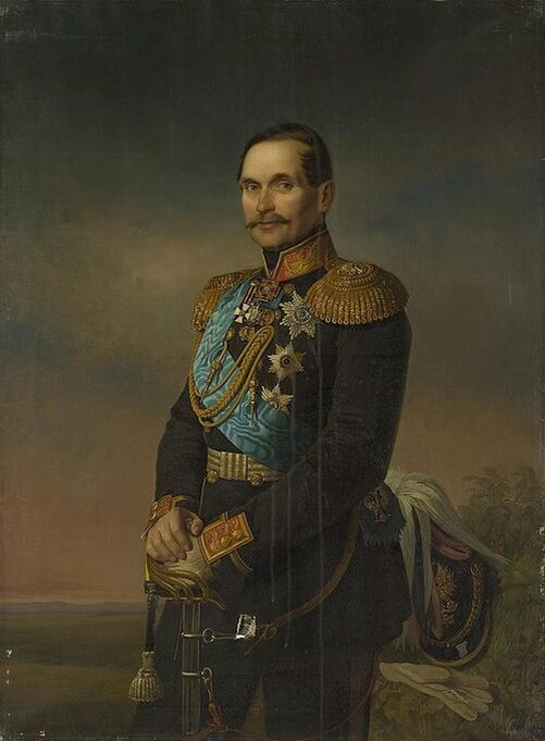Князь Василий Андреевич Долгоруков, художник Георг Ботман