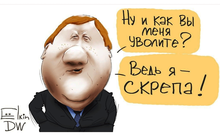 Карикатура Сергея Елкина. Скрин из https://www.instagram.com/p/CIVq2AMjfaW/