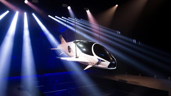 Космический корабль «Скайджет» от Lexus на премьере фильма «Валериан и город тысячи планет» 