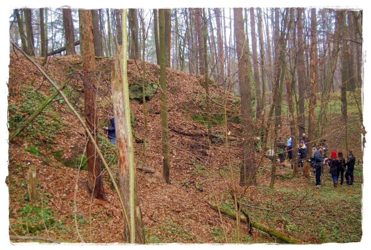 Экспедиция в Лыткаринской АЗ, ноябрь 2013 г. Авторское фото.