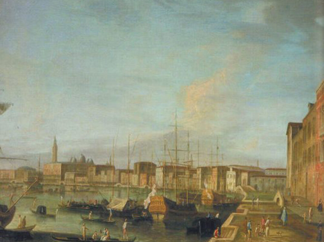 Венеция. Вид набережной Скьявони 1775г