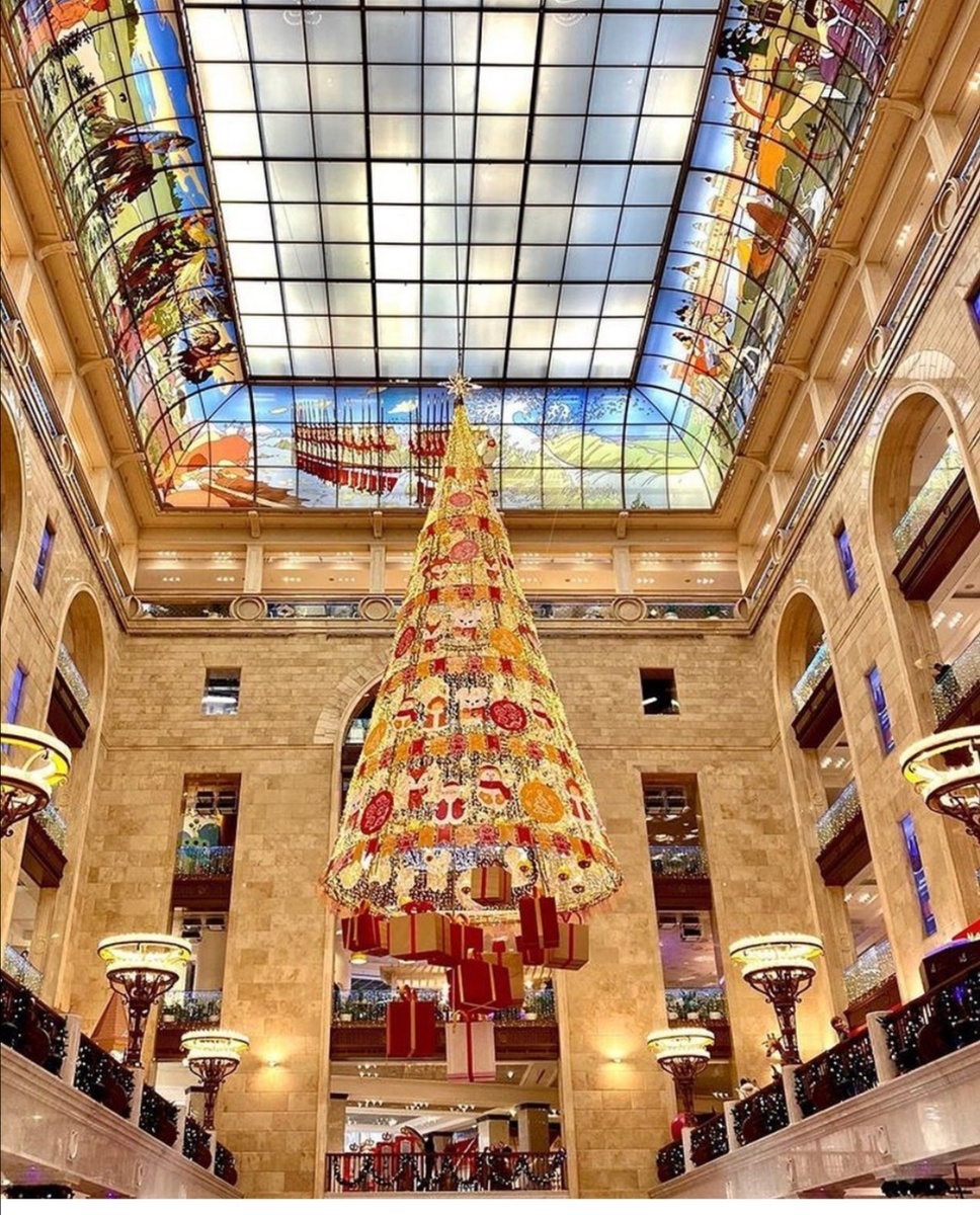 Елка зимой 2019 - 2020 года 