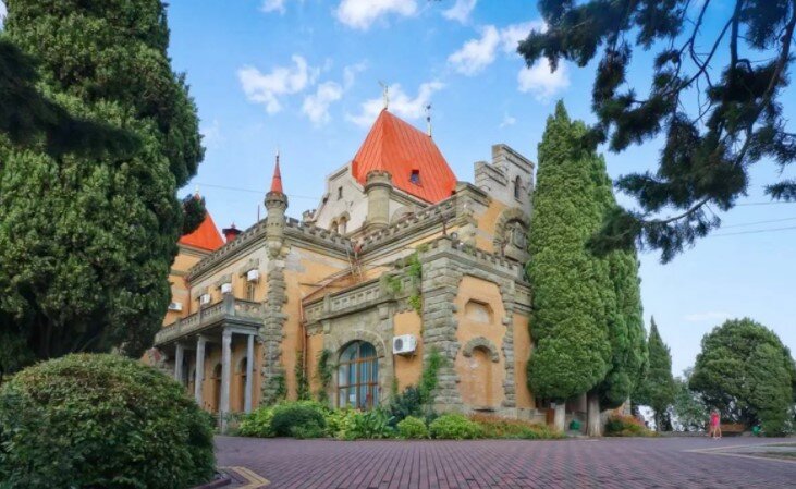 Дворец княгини Гагариной, г. Алушта