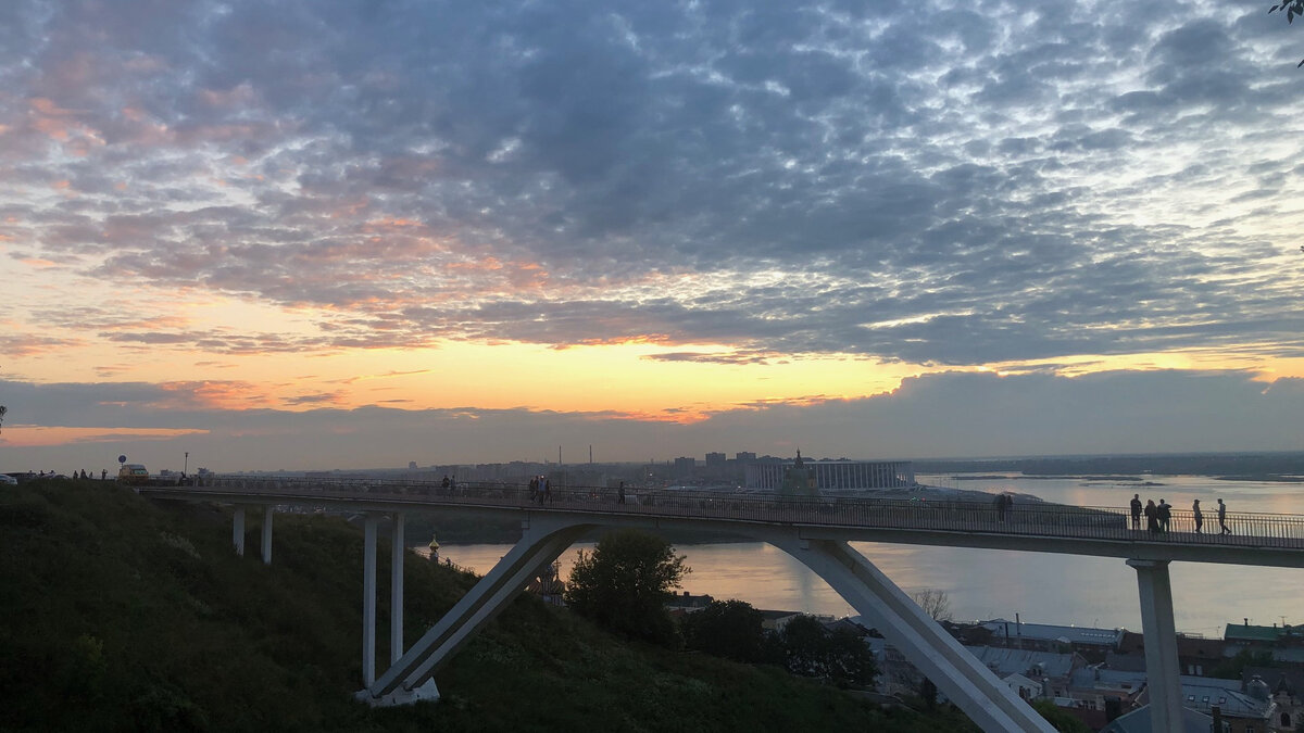 В Започанье самые потрясающие виды и селфи: Н.Новгород назван "городом закатов".